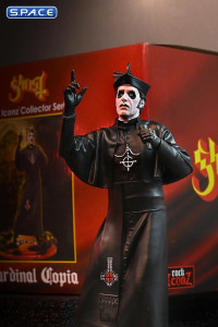 Cardinal Copia Black Cassock Rock Iconz Statue (Ghost)