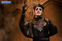 Cardinal Copia Black Cassock Rock Iconz Statue (Ghost)