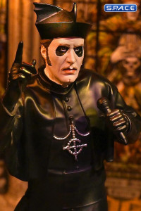 Cardinal Copia Black Cassock Rock Iconz Statue (Ghost)