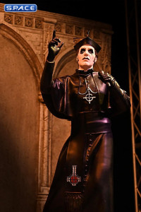 Cardinal Copia Black Cassock Rock Iconz Statue (Ghost)