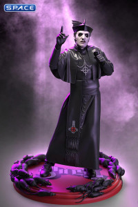 Cardinal Copia Black Cassock Rock Iconz Statue (Ghost)