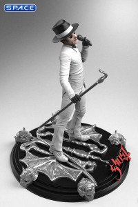 Cardinal Copia White Tuxedo Rock Iconz Statue (Ghost)