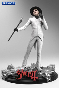 Cardinal Copia White Tuxedo Rock Iconz Statue (Ghost)