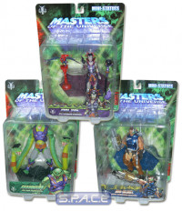 Complete Set of 3: MOTU 6 Mini-Statues Series 5