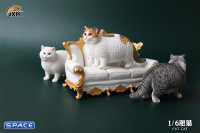 1/6 Scale Fat Cat (dark grey)