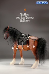 1/6 Scale Shire Horse 2.0 (brown)