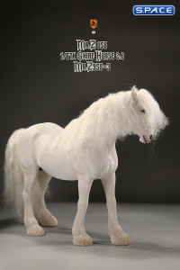 1/6 Scale Shire Horse 2.0 (white)