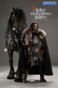 1/6 Scale Shire Horse 2.0 (black / black fetlocks)