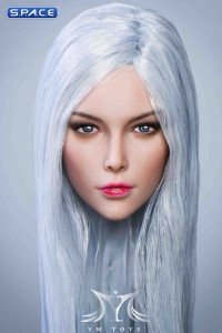 1/6 Scale Valerie Head Sculpt (long silver Hair)