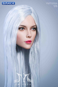 1/6 Scale Valerie Head Sculpt (long silver Hair)