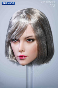 1/6 Scale Valerie Head Sculpt (short silver Hair)