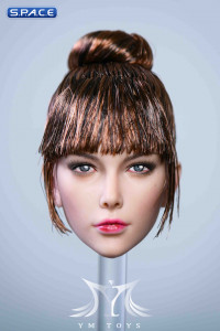 1/6 Scale Valerie Head Sculpt (short brown Hair)