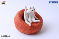 1/6 Scale lazy Cat (white)