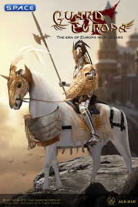 1/6 Scale White Armor Horse of Eagle Knight Guard (The Era of Europa War)