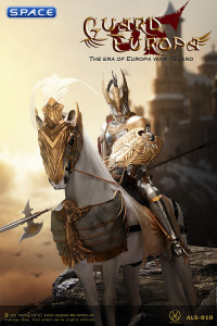 1/6 Scale White Armor Horse of Eagle Knight Guard (The Era of Europa War)