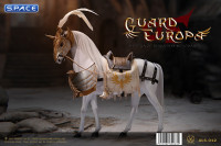 1/6 Scale White Armor Horse of Eagle Knight Guard (The Era of Europa War)