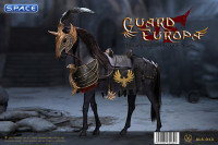 1/6 Scale Black Armor Horse of Eagle Knight Guard (The Era of Europa War)