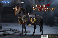 1/6 Scale Black Armor Horse of Eagle Knight Guard (The Era of Europa War)
