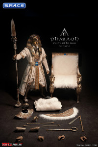 1/6 Scale White Pharaoh Tutankhamun