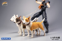 1/6 Scale Bull Terrier (white)