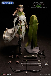 1/6 Scale White Elf Archer