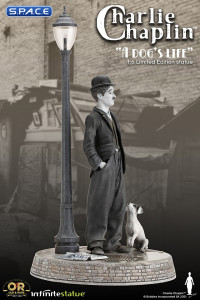 Charlie Chaplin Old & Rare Statue (A Dog’s Life)