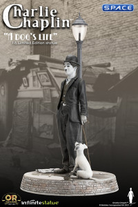 Charlie Chaplin Old & Rare Statue (A Dog’s Life)