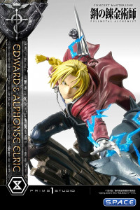 1/6 Scale Edward & Alphonse Elric Concept Masterline Statue (Fullmetal Alchemist)