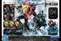 1/6 Scale Edward & Alphonse Elric Deluxe Concept Masterline Statue (Fullmetal Alchemist)