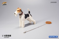 1/6 Scale Foxterrier (white/black)