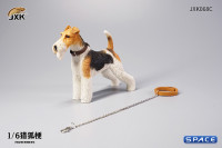 1/6 Scale Foxterrier (white/brown/black)