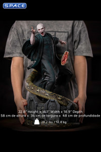 1/4 Scale Voldemort and Nagini Legacy Replica Statue (Harry Potter)