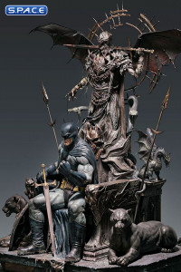 1/4 Scale Batman on Throne Statue - Premium Version (DC Comics)