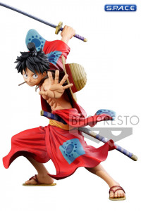 Monkey D. Luffy Two Dimensions Version Super Master Stars Piece PVC Statue - Banpresto World Figure Colosseum Vol. 3 (One Piece)