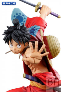 Monkey D. Luffy Two Dimensions Version Super Master Stars Piece PVC Statue - Banpresto World Figure Colosseum Vol. 3 (One Piece)