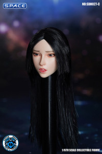 1/6 Scale Regina Head Sculpt (black hair)