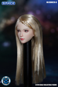 1/6 Scale Mel Head Sculpt (long blonde hair)