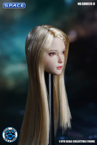 1/6 Scale Mel Head Sculpt (long blonde hair)