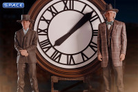 1/10 Scale Marty and Doc at the Clock Deluxe Art Scale Statue (Back to the Future 3)