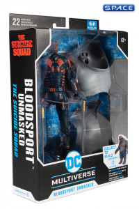 Bloodsport Unmasked from The Suicide Squad BAF (DC Multiverse)
