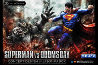 1/3 Scale Superman vs. Doomsday Concept by Jason Fabok Ultimate Museum Masterline Statue (DC Comics)