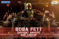 1/6 Scale Boba Fett Repaint Armor & Throne TV Masterpiece Set TMS056 (The Mandalorian)