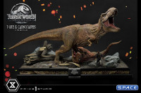 1/15 Scale Tyrannosaurus-Rex & Carnotaurus Legacy Museum Collection Statue (Jurassic World: Fallen Kingdom)