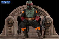 1/10 Scale Boba Fett on Throne Deluxe Art Scale Statue (The Mandalorian)