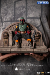 1/10 Scale Boba Fett on Throne Deluxe Art Scale Statue (The Mandalorian)