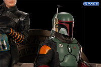 1/10 Scale Boba Fett & Fennec Shand on Throne Deluxe Art Scale Statue (The Mandalorian)