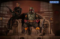 1/10 Scale Boba Fett & Fennec Shand on Throne Deluxe Art Scale Statue (The Mandalorian)