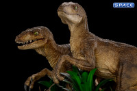 1/10 Scale Just The Two Raptors Deluxe Art Scale Statue (Jurassic Park)