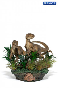 1/10 Scale Just The Two Raptors Deluxe Art Scale Statue (Jurassic Park)