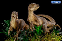 1/10 Scale Just The Two Raptors Deluxe Art Scale Statue (Jurassic Park)